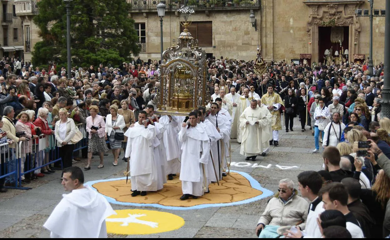 El Corpus Christi volverá a celebrarse en Salamanca con una procesión y